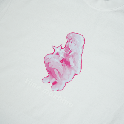 Time Machine Hacker Tee - White