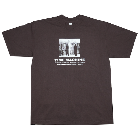 Time Machine Invention Tee - Chocolate