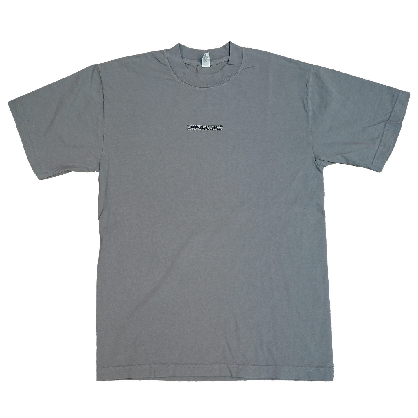 Time Machine Mini Logo Tee - Charcoal