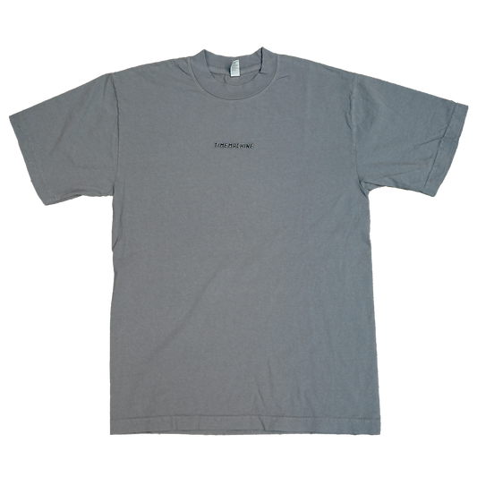 Time Machine Mini Logo Tee - Charcoal