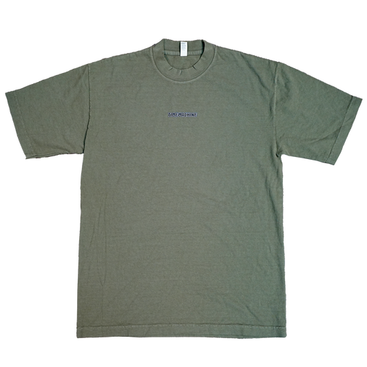 Time Machine Mini Logo Tee - Olive