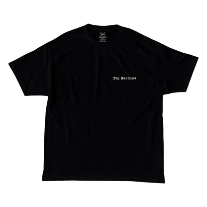Toy Machine Templeton Charred Cross Tee - Black