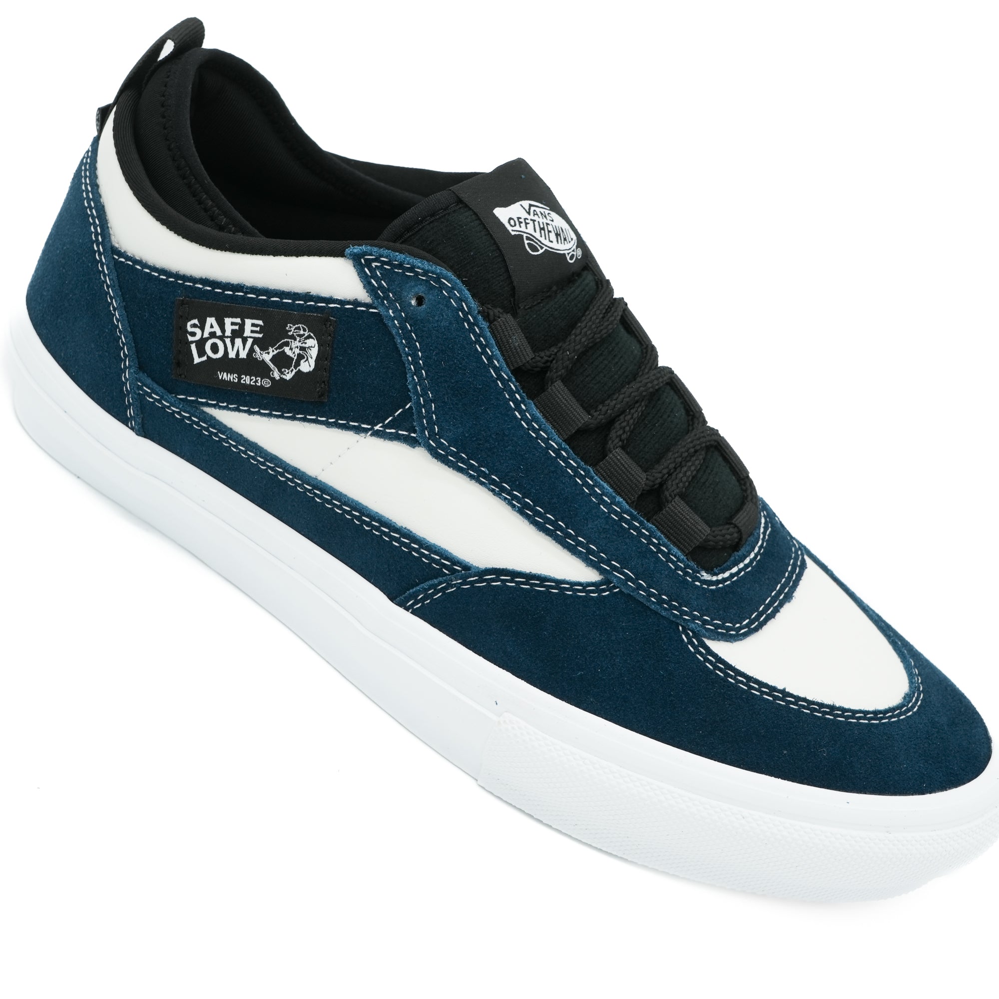 Vans Skate Safe Low - Navy / Marshmallow – Time Machine Skateshop