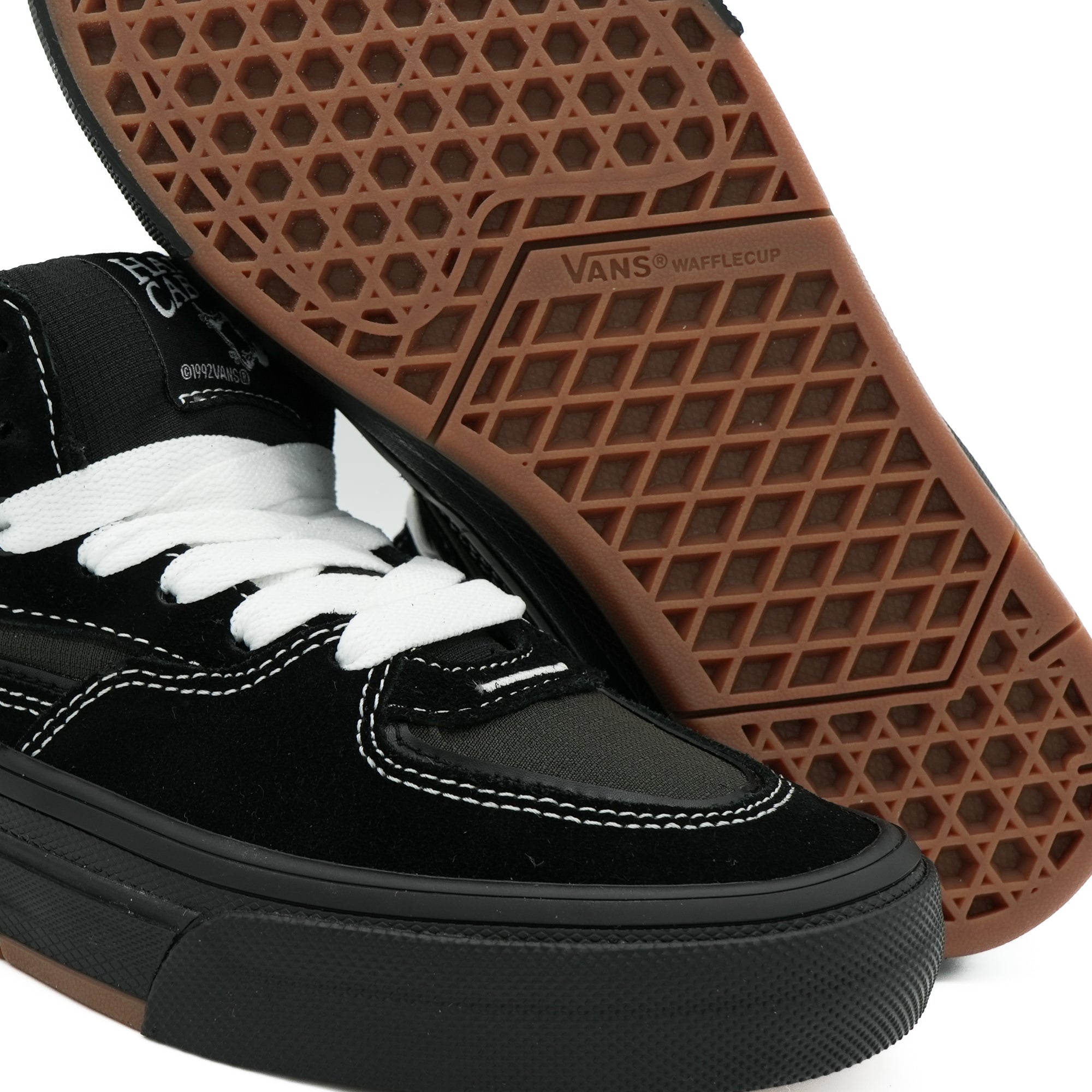 (新品) Vans Skate Half Cab Wafflecup 27cm Vans Skate Half Cab Wafflecup - Black/Asphalt – Labor Skateboard Shop