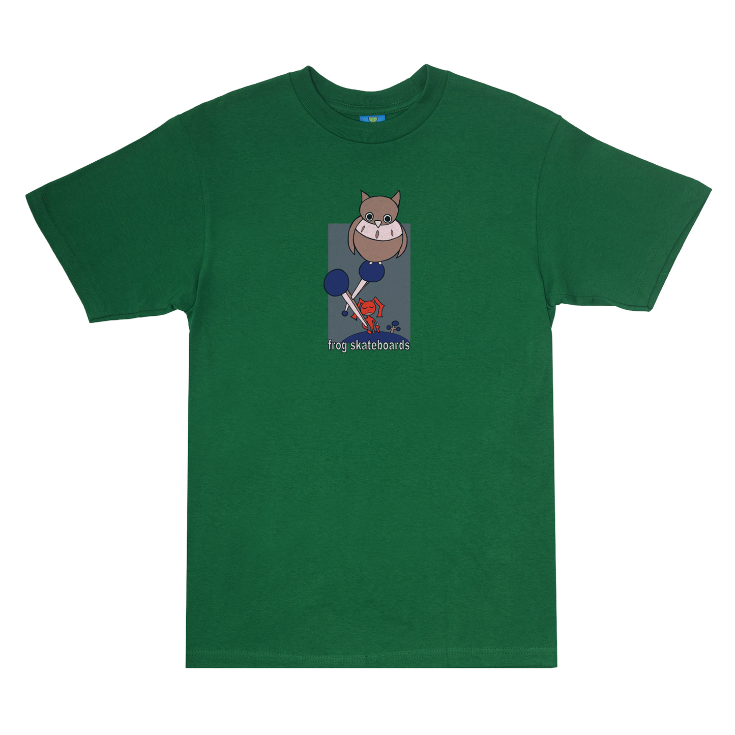 Frog Skateboards Wise One T-Shirt - Green