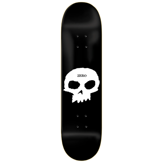 Zero Single Skull Logo Deck - Assorted Sizes