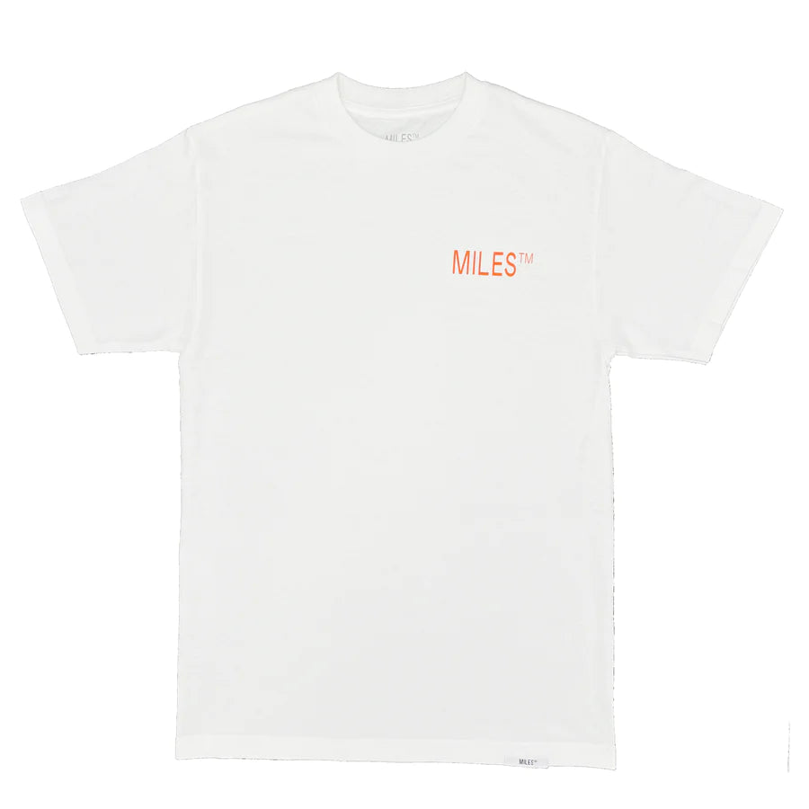 Miles "Logo Hit" Tee White