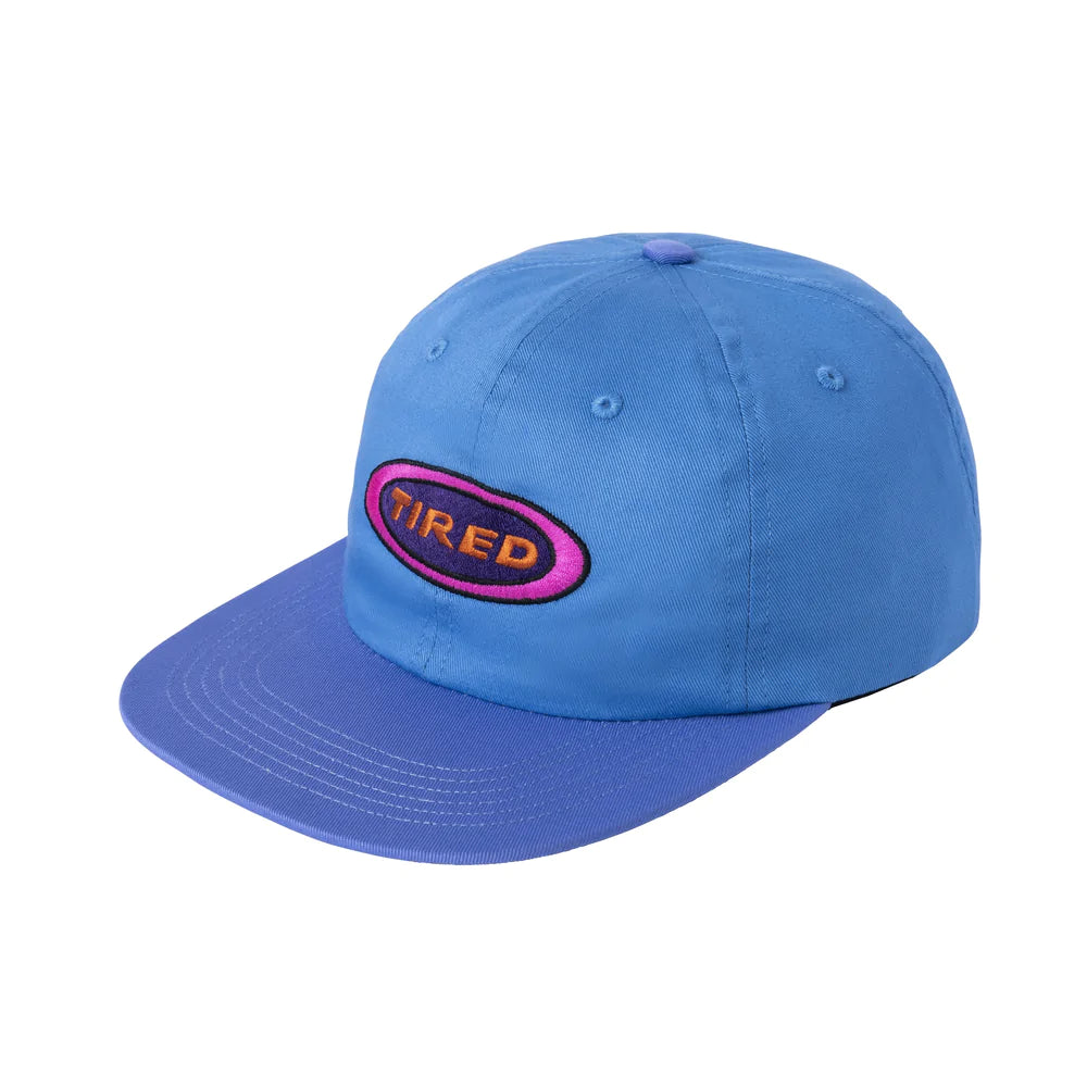 Tired Oval Logo Hat-Baby Blue