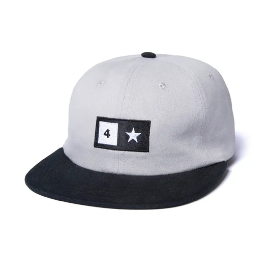 Lakai x Fourstar Bar Logo Hat- Grey/Black